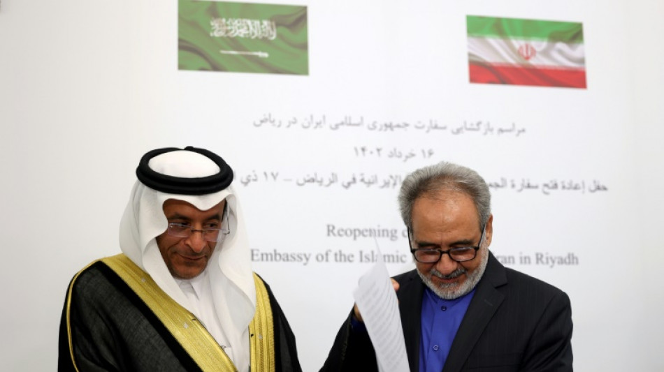 Irán reabre su embajada en Arabia Saudita tras siete años de ruptura diplomática