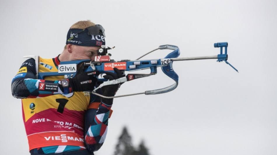 Biathlon: Boe gagne la poursuite à Nove Mesto et égale son record de 16 victoires 