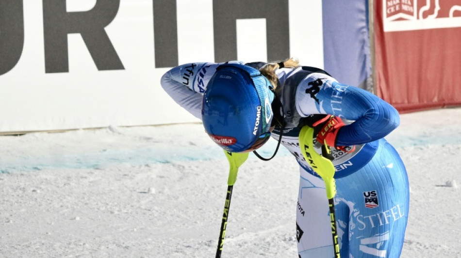 Ski alpin: Shiffrin sort et abandonne le combiné, première épreuve des Mondiaux