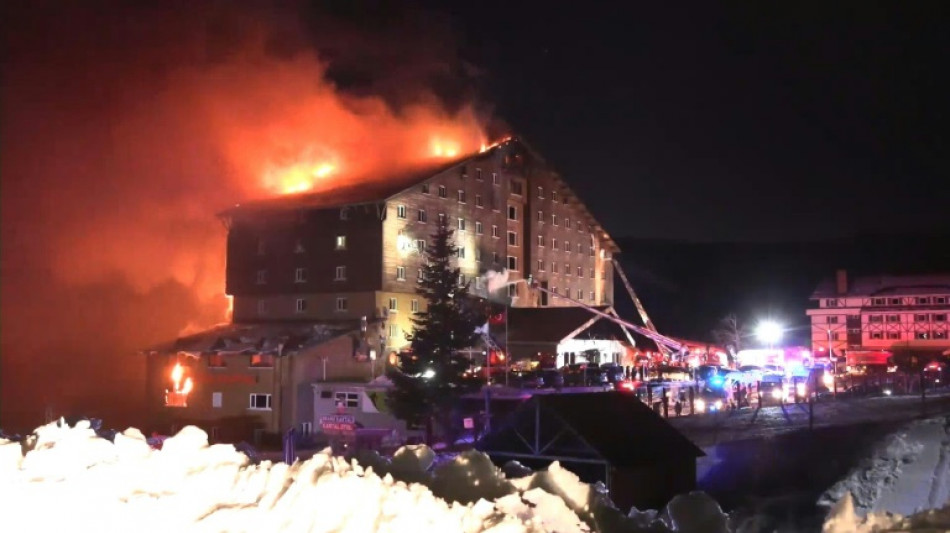 76 Tote bei Brand in türkischem Ski-Hotel