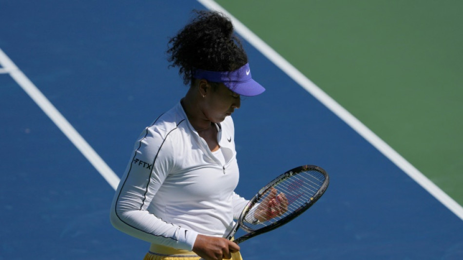 WTA: Osaka éliminée dès le premier tour à Cincinnati