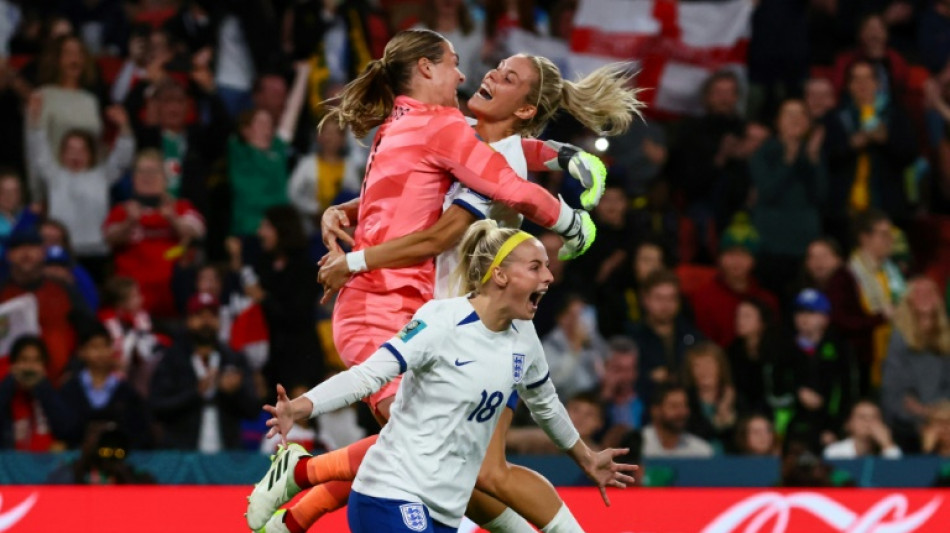 Mondial féminin: l'Angleterre se sauve aux tirs au but face au Nigeria