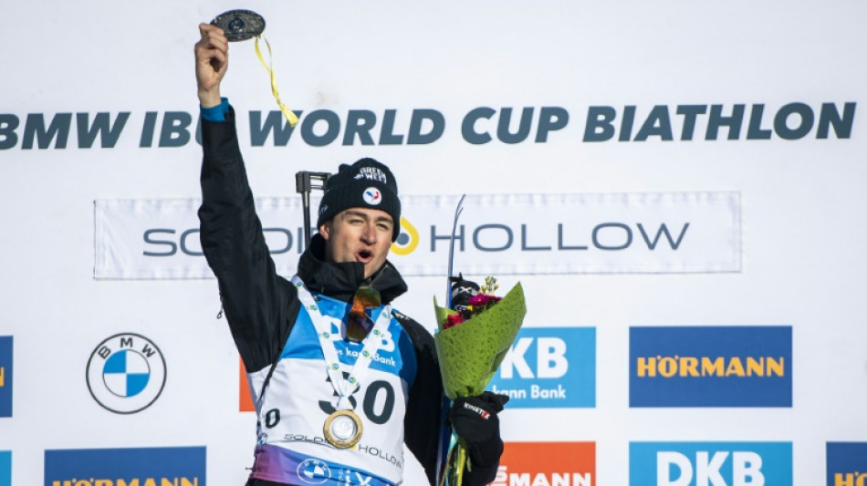 Biathlon: première pour Perrot, qui délivre les Bleus après deux ans d'attente