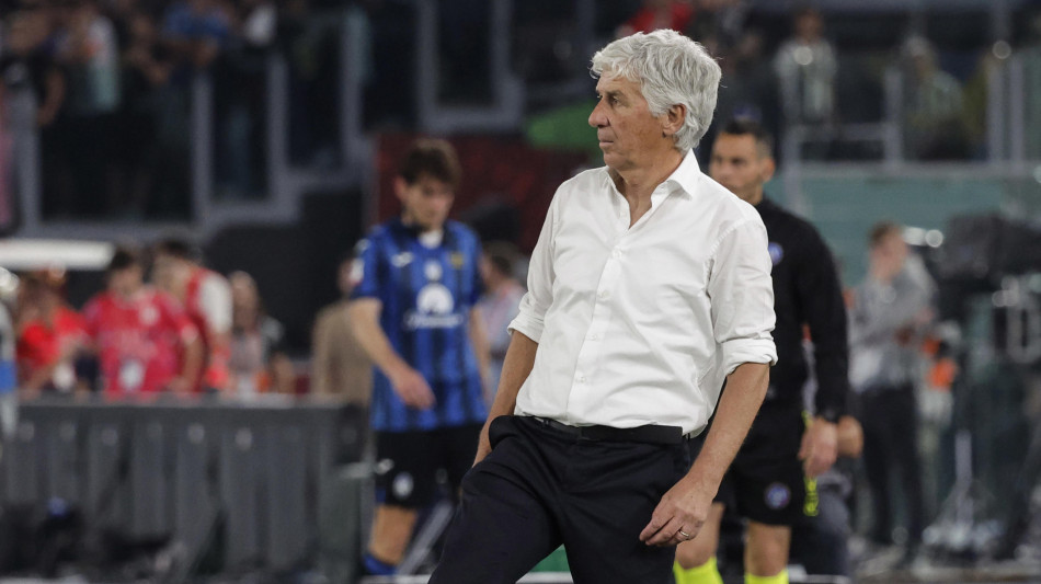 C. Italia: Gasperini "dispiaciuti, Juve non ha fatto più di noi"