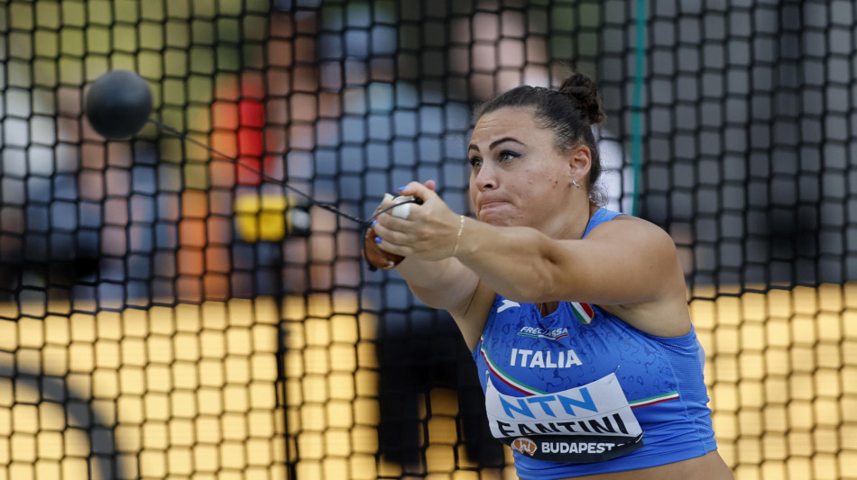 Europei atletica: oro Sara Fantini nel lancio del martello