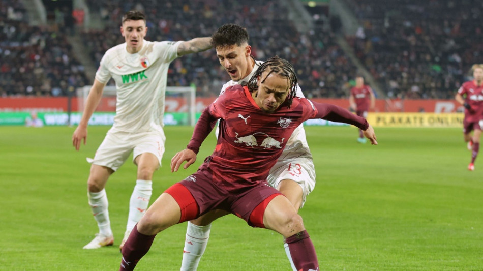 RB Leipzig mit Nullnummer in Augsburg