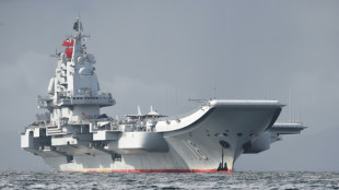 Chinese carrier sails through northeast Taiwan waters