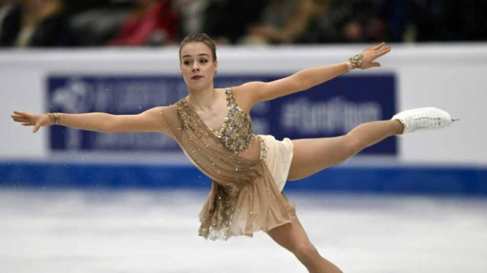 Patinage: la Géorgienne Gubanova championne d'Europe devant Hendrickx