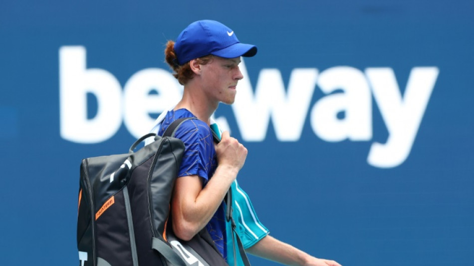 Tennis/Miami: Sinner abandonne, Cerundolo qualifié pour les demi-finales