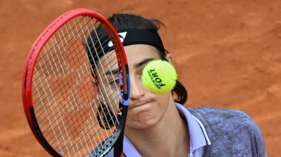 Tennis: Garcia prend l'eau au 3e tour à Rome