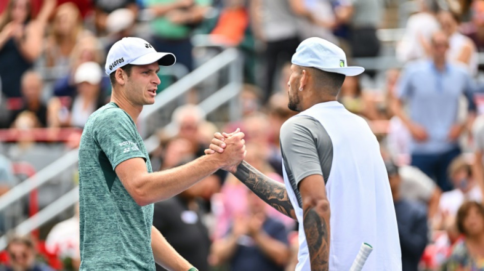 Tennis: Hurkacz stoppe Kyrgios et va en demi-finale à Montréal