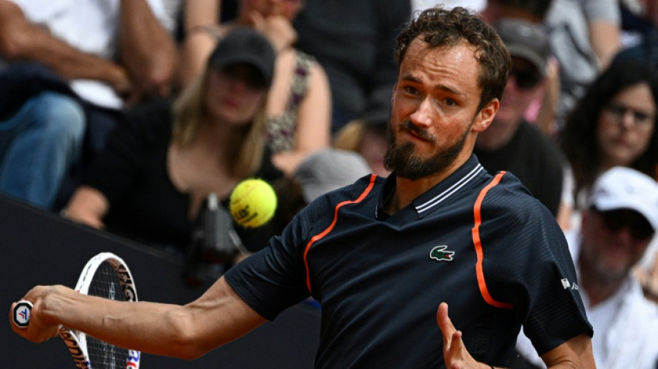 ATP: Medvedev gagne enfin un match à Rome