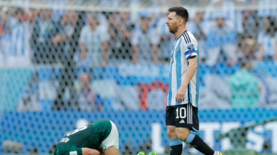 Mondial: l'Argentine de Messi terrassée par d'héroïques Saoudiens 