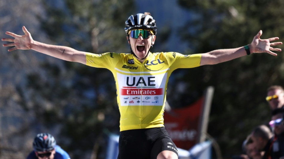 Paris-Nice: Pogacar conforte son maillot jaune devant un Gaudu impressionnant