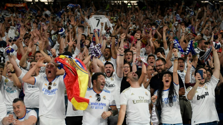 Foot/C1: "Gagner et savourer", scènes de liesse à Madrid après le sacre du Real Madrid