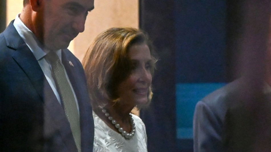 Pelosi lands in Malaysia as China rages over Taiwan

