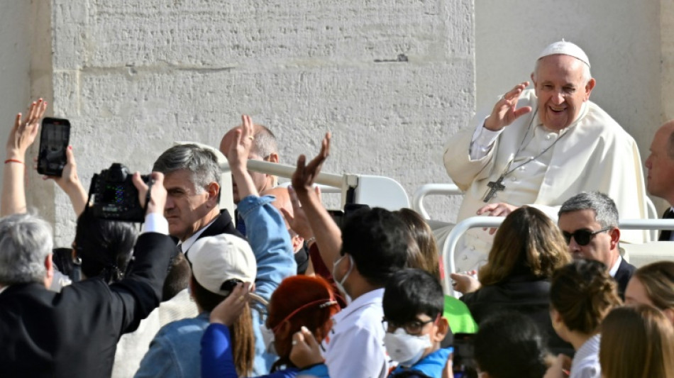 Erste Generalaudienz von Papst Franziskus seit zwei Jahren