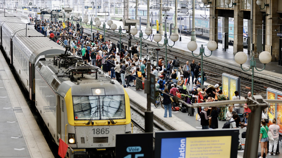 'Completamente riparati' i danni di sabotaggio ferrovia Francia