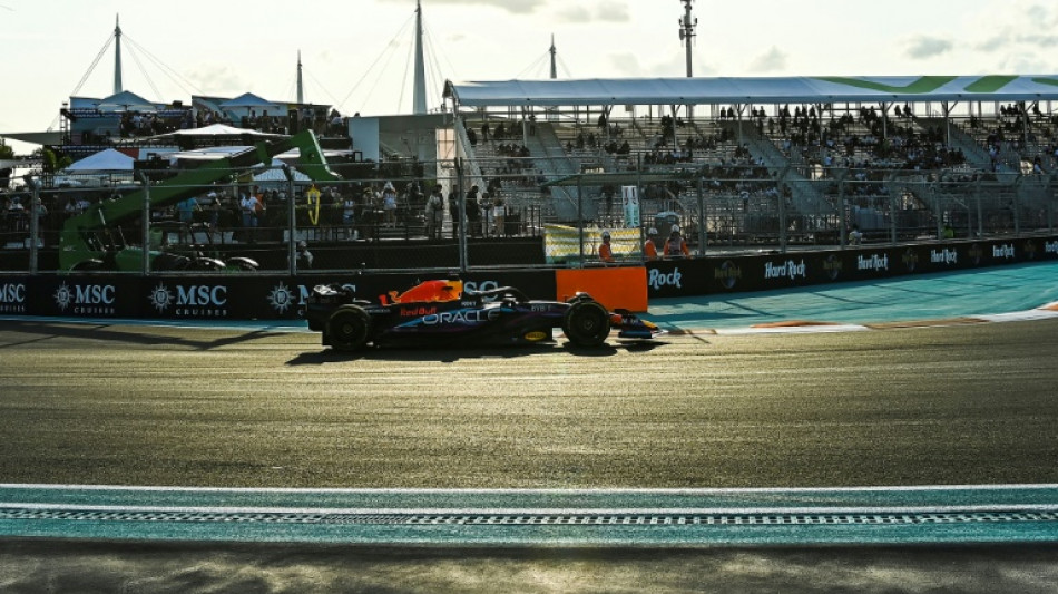 F1/GP de Miami: Verstappen domine la première journée d'essais libres