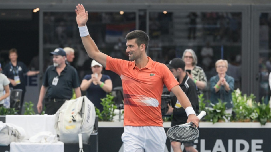 Tennis: Djokovic remporte facilement son premier tour à Adelaïde