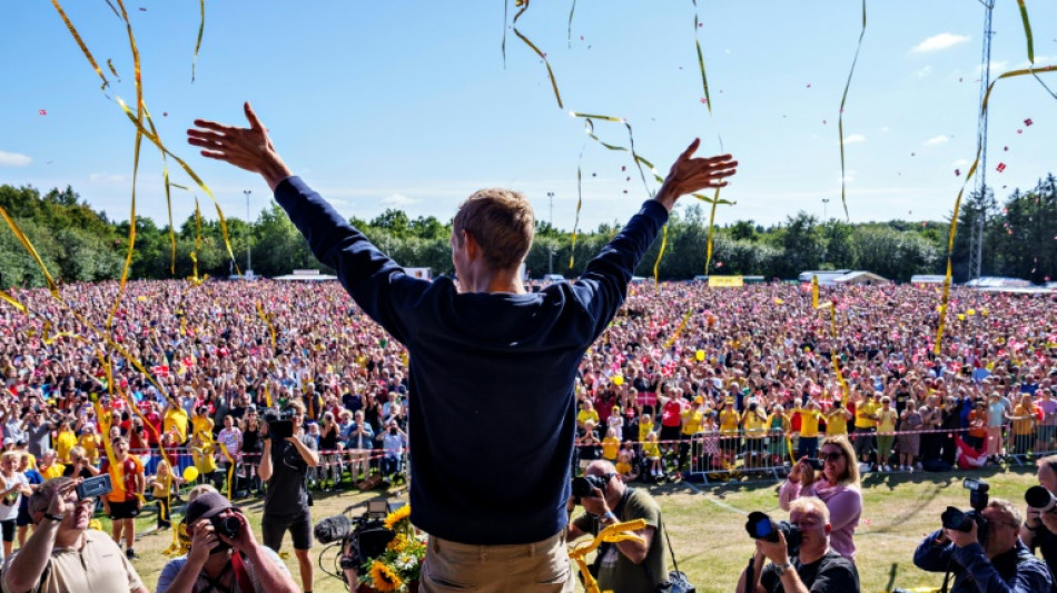 Tour champion Vingegaard returns to hero's welcome in village home