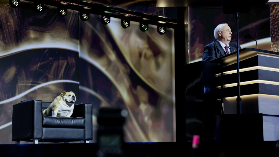 Il bulldog Babydog conquista la convention repubblicana