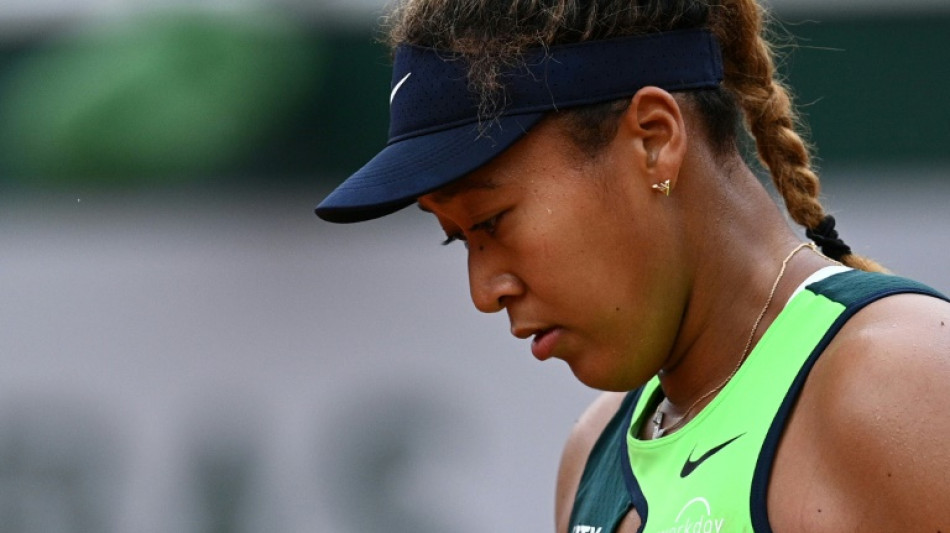 Roland-Garros: l'ex-N.1 mondiale Naomi Osaka éliminée dès le premier tour