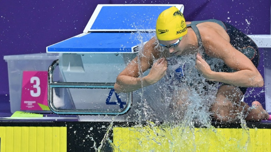 Swim star McKeon wins 12th Commonwealth gold