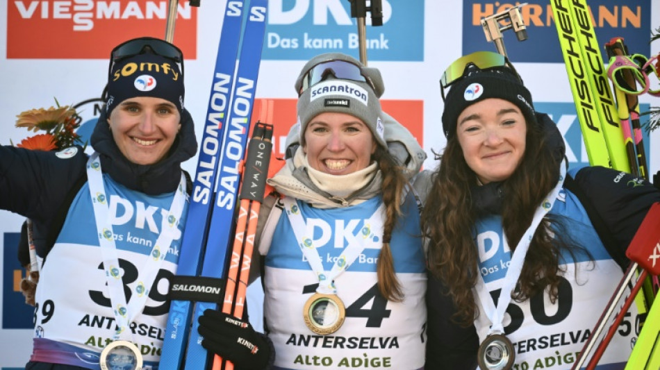 Biathlon: les Bleues tutoient encore les sommets à Anterselva