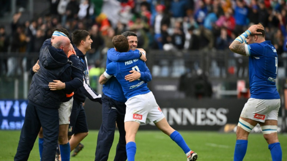 Six nations: l'Italie bat l'Ecosse (31-29) pour sa 1ère victoire dans le Tournoi depuis deux ans