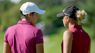 Rookies Roussin, Weber grab lead at LPGA team tournament