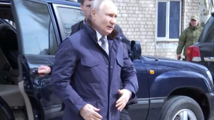 Putin viajó a la región de Jersón, en Ucrania