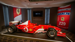 Une Ferrari de F1 de Schumacher vendue pour un montant record