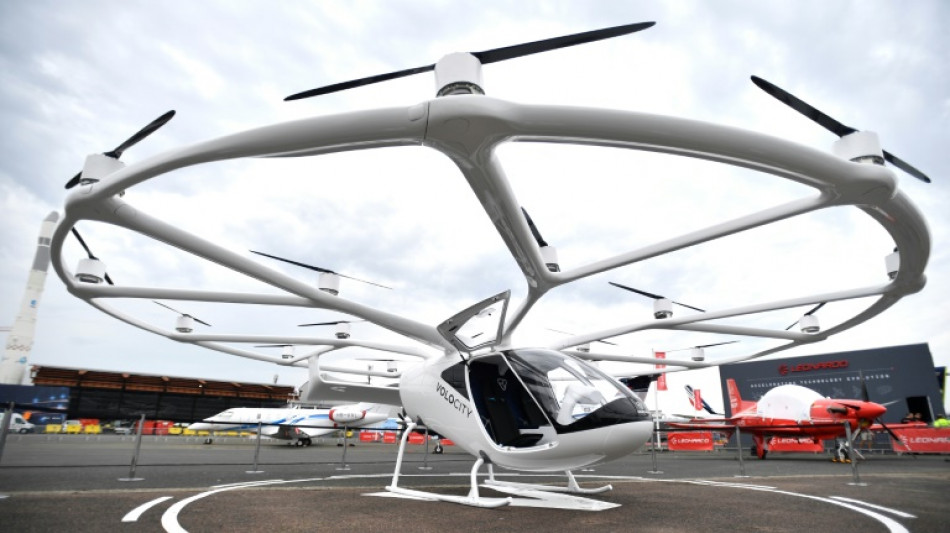 Flying taxis star at Paris Air Show, next stop: the Olympics