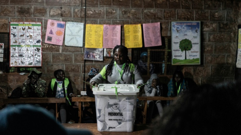 Tense Kenya awaits results of close-fought vote