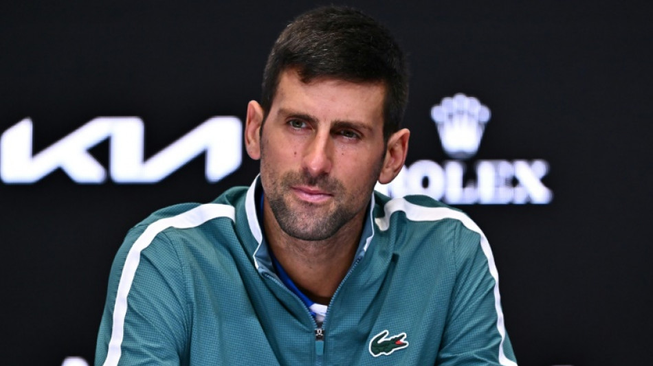 Open d'Australie: "Mon poignet va bien", rassure Djokovic