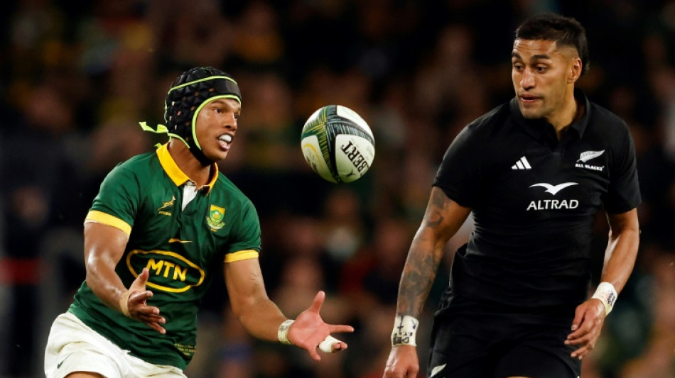 Rugby: L'Afrique du Sud humilie les All Blacks à 14 jours du Mondial-2023